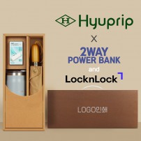 협립 3단60엔티크 고밀도 완전자동우산 +배터리+락앤락 메트로머그-세트